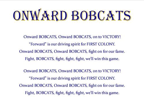 Bobcat Fight Song 